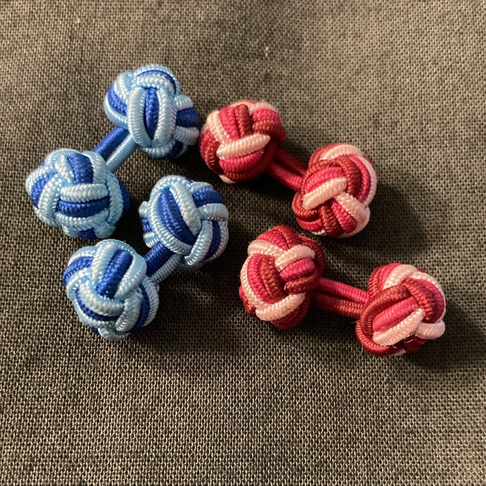 Knot Cufflinks (2 pair)